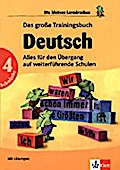 Das große Trainingsbuch Deutsch 4. Schuljahr